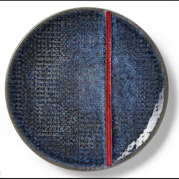 Levis x Target RedStripe Stoneware Appetizer Plate Set of 4 - Picture 1 of 3